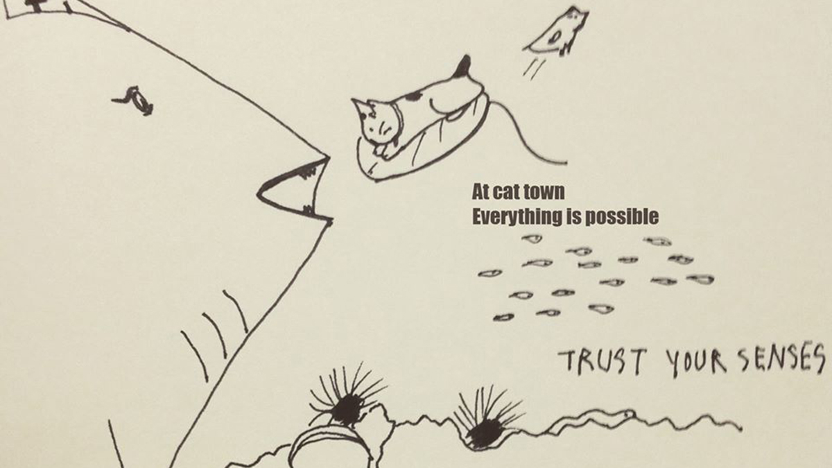 ลายเส้นแมวน่ารักๆ