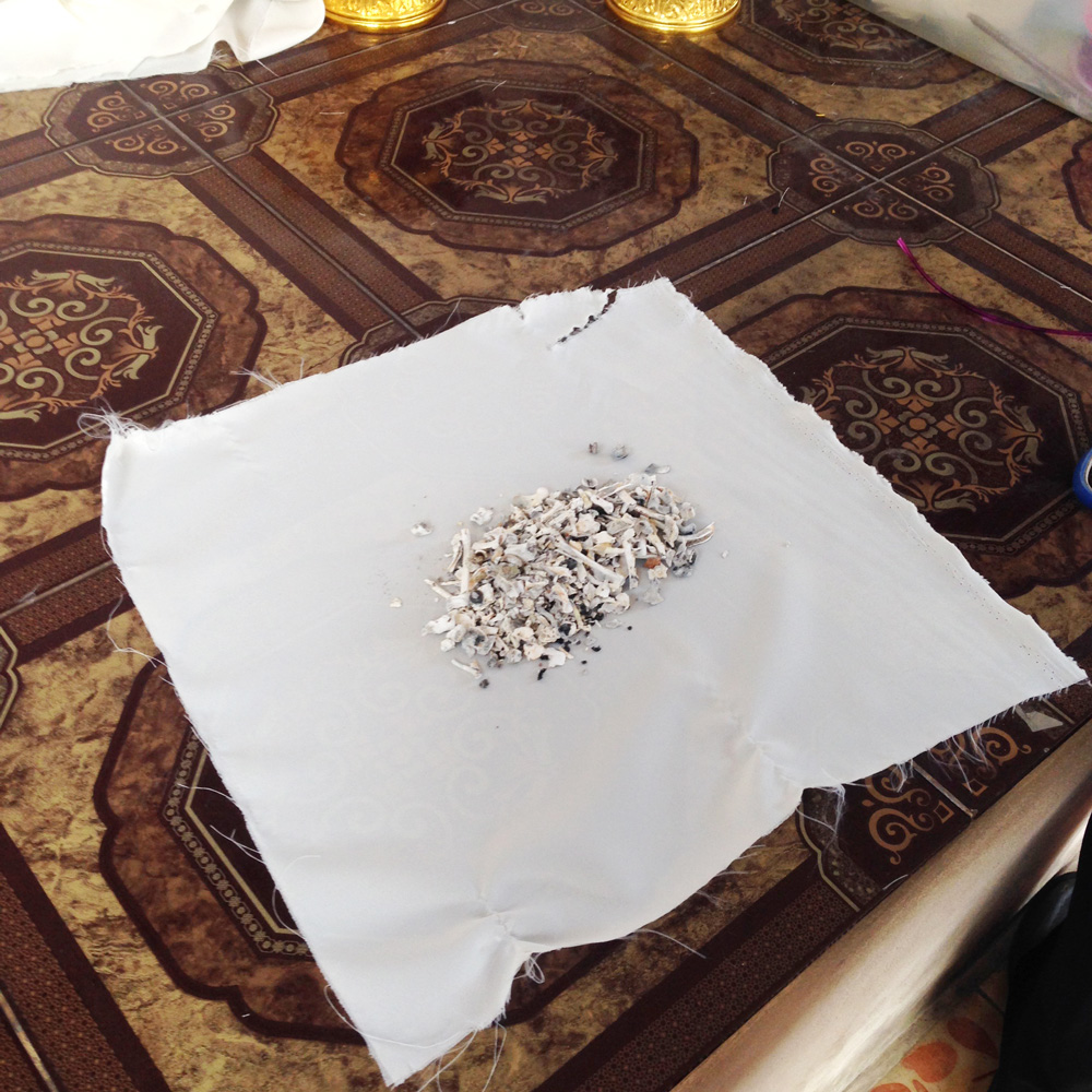 เผาได้กระดูกแมว