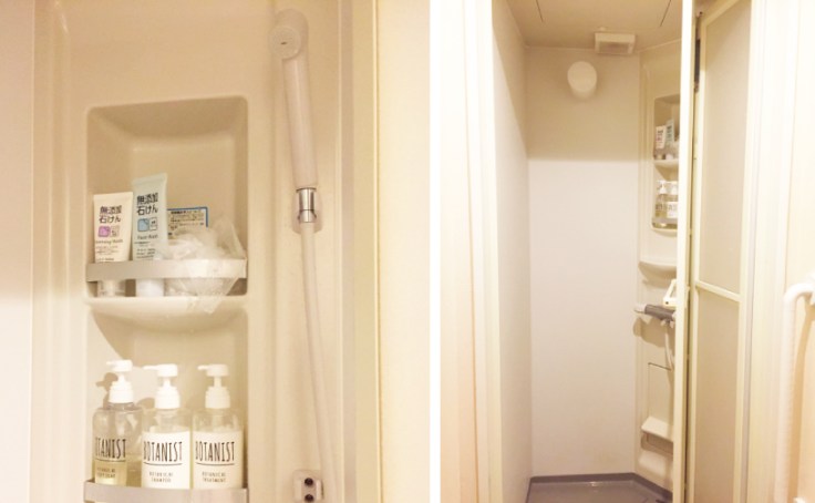 Shower-in-Nekokura-Hostel