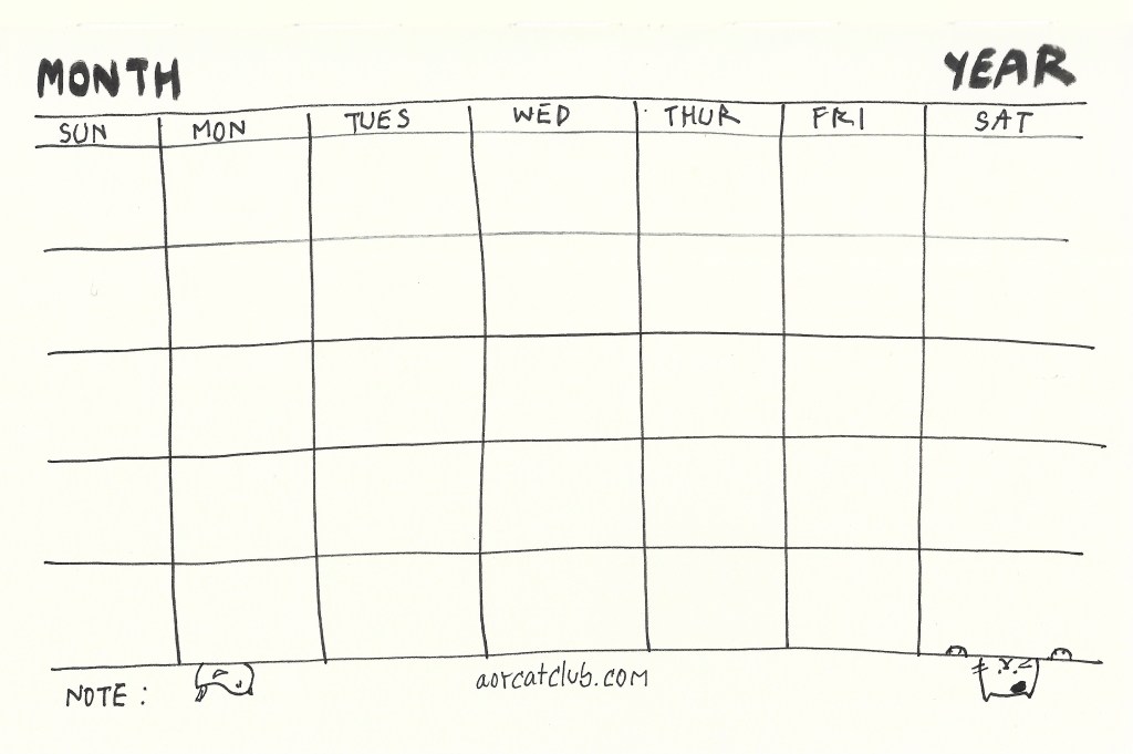 ปฏิทิน DIY น่ารัก